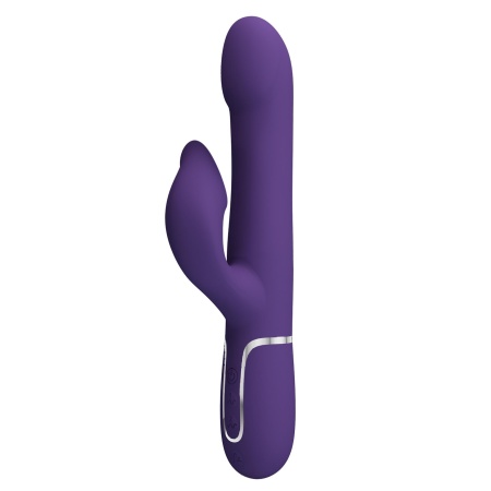 Wibrator Falin dark Purple - podwójny silnik, 7 trybów wibracji, 4 funkcje rolling, pamięć ustawień - 3