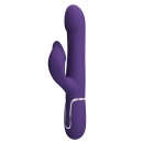 Wibrator Falin dark Purple - podwójny silnik, 7 trybów wibracji, 4 funkcje rolling, pamięć ustawień - 3