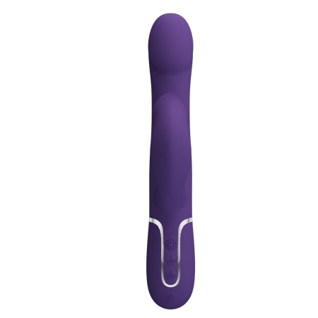 Wibrator Falin dark Purple - podwójny silnik, 7 trybów wibracji, 4 funkcje rolling, pamięć ustawień - 4