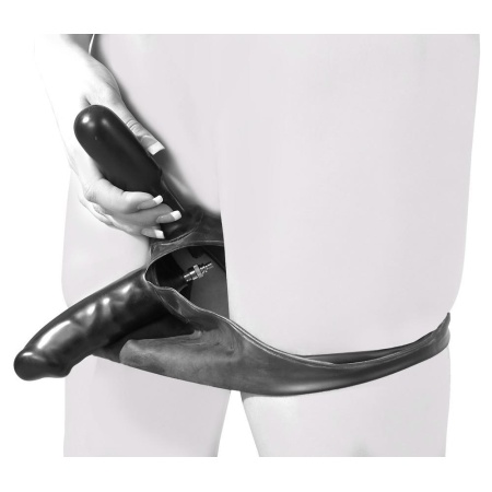 Latex Briefs Pump Dildo M - 7
