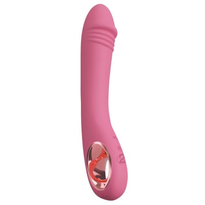 Wibrator do punktu G You2Toys Slim G-Spot Rose - elastyczny, wygięty trzon, 10 trybów, długość wprowadzenia 13,5 cm, średnica ma - 1 2