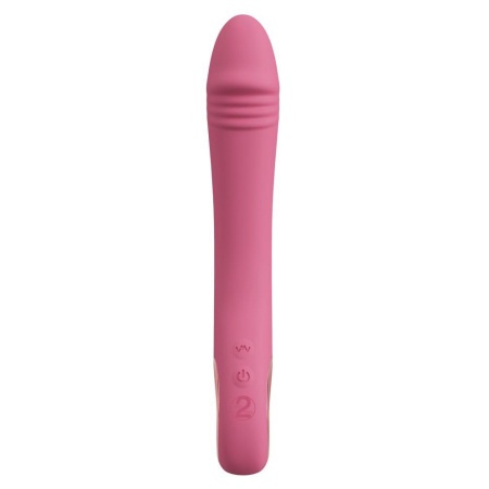Wibrator do punktu G You2Toys Slim G-Spot Rose - elastyczny, wygięty trzon, 10 trybów, długość wprowadzenia 13,5 cm, średnica ma - 4