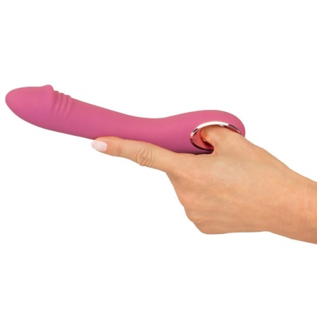 Wibrator do punktu G You2Toys Slim G-Spot Rose - elastyczny, wygięty trzon, 10 trybów, długość wprowadzenia 13,5 cm, średnica ma - 8