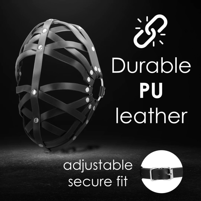 Cage Mask - Black - 4