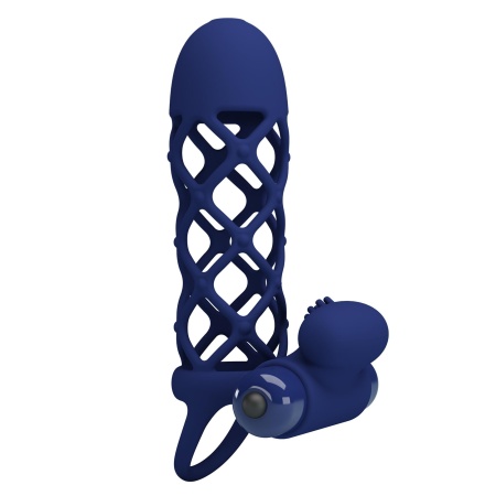 Wibrator na penisa Powerful Ring z 10 trybami wibracji, ok. 12 cm - 2