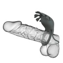 Wibrujący pierścień erekcyjny Master Ring - 7 trybów, regulowany obwód, silikon medyczny, ładowanie USB - 2