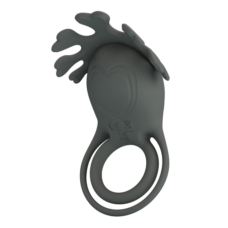 Wibrujący pierścień erekcyjny Master Ring - 7 trybów, regulowany obwód, silikon medyczny, ładowanie USB - 3
