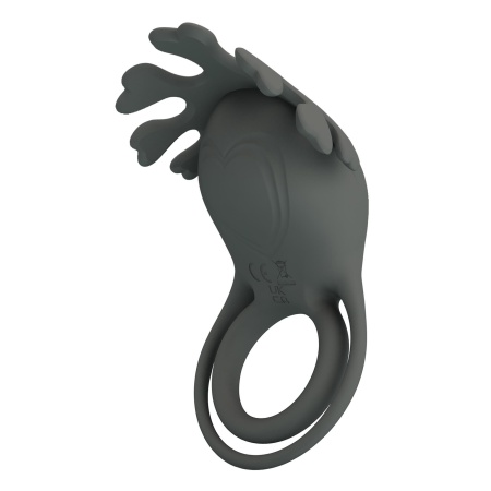 Wibrujący pierścień erekcyjny Master Ring - 7 trybów, regulowany obwód, silikon medyczny, ładowanie USB - 4