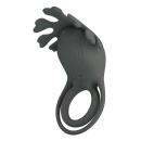 Wibrujący pierścień erekcyjny Master Ring - 7 trybów, regulowany obwód, silikon medyczny, ładowanie USB - 4