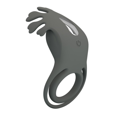 Wibrujący pierścień erekcyjny Master Ring - 7 trybów, regulowany obwód, silikon medyczny, ładowanie USB - 5