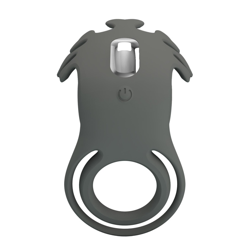 Wibrujący pierścień erekcyjny Master Ring - 7 trybów, regulowany obwód, silikon medyczny, ładowanie USB - 6
