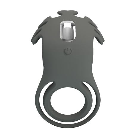 Wibrujący pierścień erekcyjny Master Ring - 7 trybów, regulowany obwód, silikon medyczny, ładowanie USB - 6