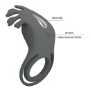 Wibrujący pierścień erekcyjny Master Ring - 7 trybów, regulowany obwód, silikon medyczny, ładowanie USB - 9
