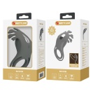 Wibrujący pierścień erekcyjny Master Ring - 7 trybów, regulowany obwód, silikon medyczny, ładowanie USB - 11