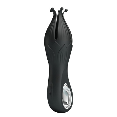 Trener penisa Arella z 12 trybami wibracji i silikonową strukturą ośmiornicy (17,2 cm) - 1 2
