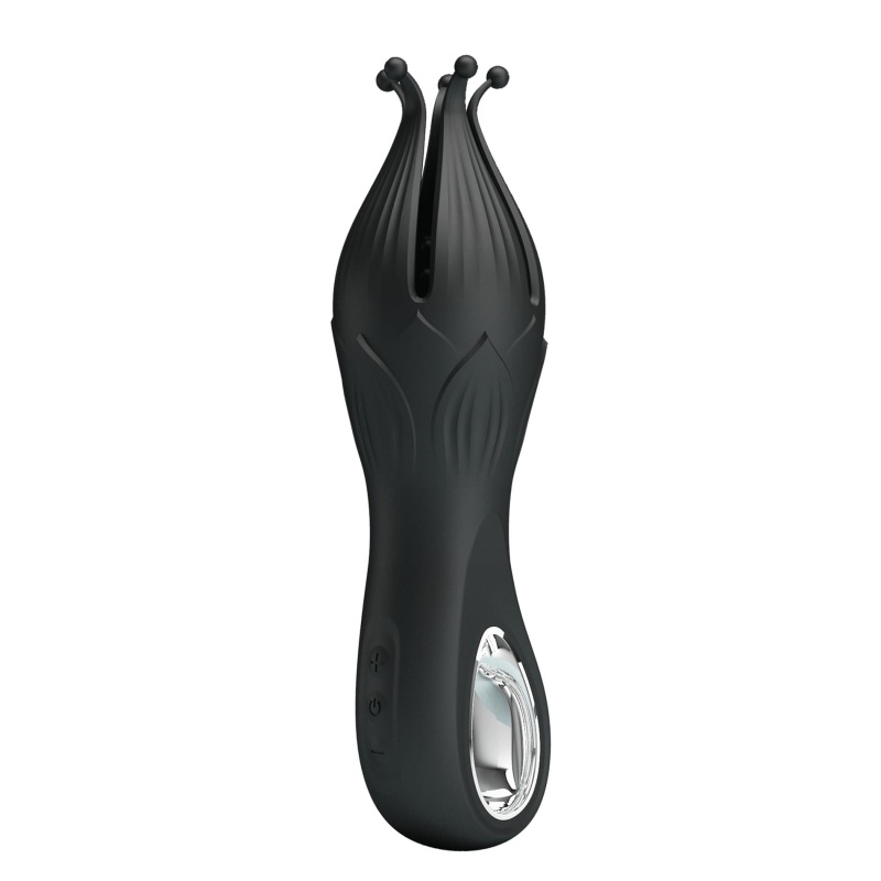 Trener penisa Arella z 12 trybami wibracji i silikonową strukturą ośmiornicy (17,2 cm) - 2
