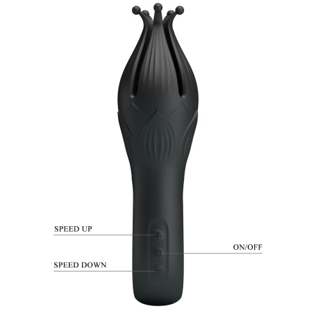 Trener penisa Arella z 12 trybami wibracji i silikonową strukturą ośmiornicy (17,2 cm) - 7