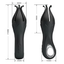 Trener penisa Arella z 12 trybami wibracji i silikonową strukturą ośmiornicy (17,2 cm) - 9