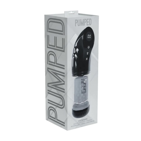 StrokeMate - Suction Rotation and Thrusting Masturbator Pump - Black - 2
