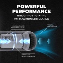 StrokeMate - Suction Rotation and Thrusting Masturbator Pump - Black - 6