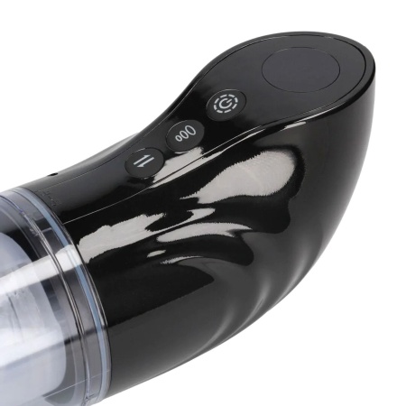 StrokeMate - Suction Rotation and Thrusting Masturbator Pump - Black - 9