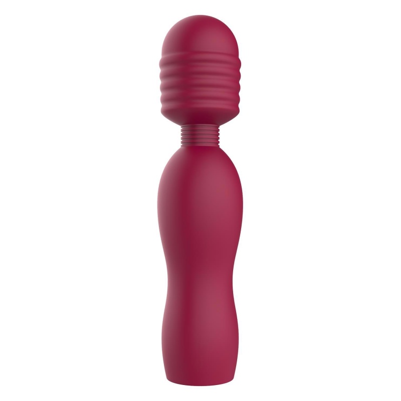 Mini wand wibrator GLAM Travel Wand z elastyczną szyjką, 14,5 cm - 2