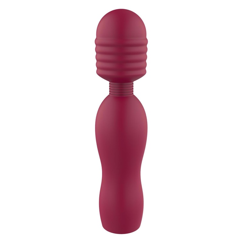 Mini wand wibrator GLAM Travel Wand z elastyczną szyjką, 14,5 cm - 3