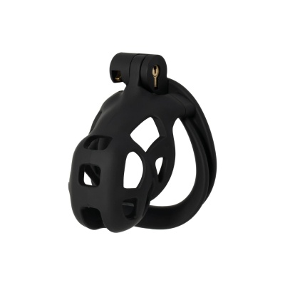 Penis Prison Cock Cage Short – klatka na penisa z zamkiem 8 cm - 1