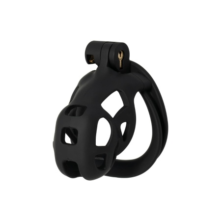 Penis Prison Cock Cage Short – klatka na penisa z zamkiem 8 cm - 1