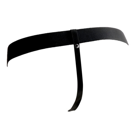 Wydrążony strap-on FF 6 Hollow z wibracją o 10 trybach, regulowanym pasem i jądrami, długość 17,8 cm, średnica wewnętrzna 4,1 cm - 8