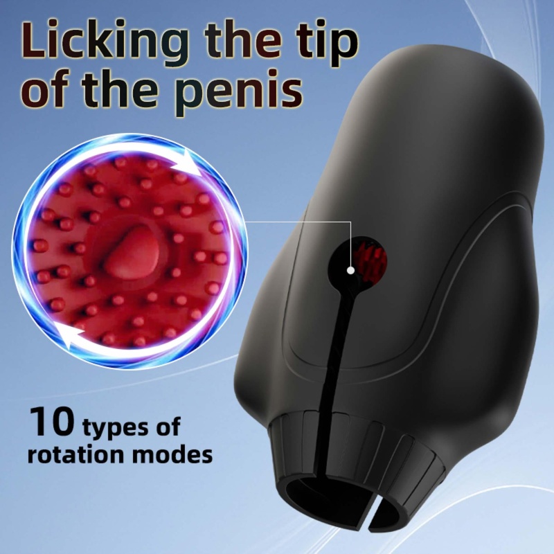 Automatyczny masturbator męski Cyclone Spinner Elite - rotacja i wibracje 10/10, IPX6, wymiary: brak danych producenta - 18
