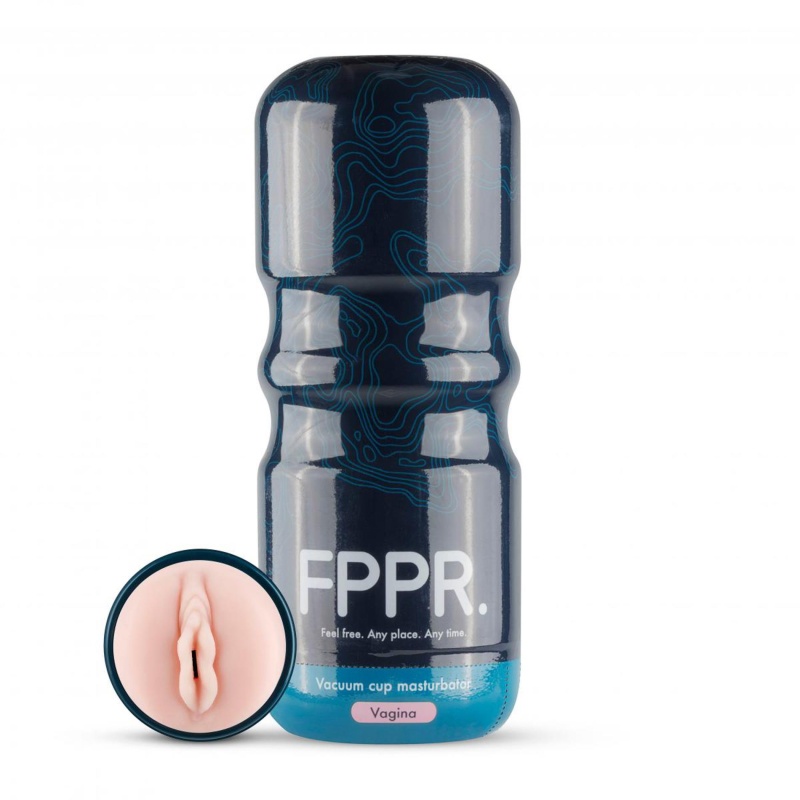 Masturbator waginalny FPPR Vagina Pink z teksturowanym wnętrzem TPE, 17 cm - 2