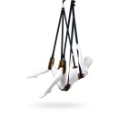 Huśtawka erotyczna Sex Swing Velour Print - regulowana, welurowa, udźwig 227 kg, wymiary 56 x 37 x 8 cm - 3