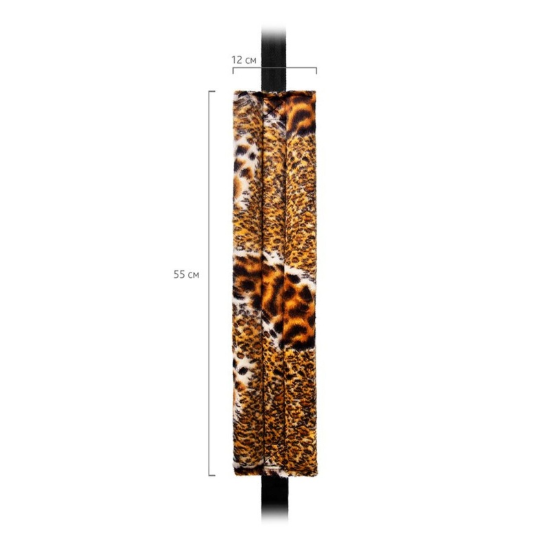 Huśtawka erotyczna Sex Swing Velour Print - regulowana, welurowa, udźwig 227 kg, wymiary 56 x 37 x 8 cm - 7