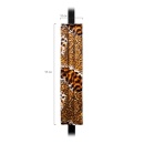 Huśtawka erotyczna Sex Swing Velour Print - regulowana, welurowa, udźwig 227 kg, wymiary 56 x 37 x 8 cm - 7