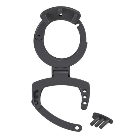 Klatka na penisa z funkcją elektrostymulacji (e-stim) Mystim Pubic Enemy No 3, regulowana średnica 3,4–4,7 cm - 3