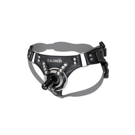 Uprząż strap-on dla kobiet RealStick CALIBER - mocowanie Vac-u-lock i pierścień O, regulacja obwodu talii do 146 cm - 1