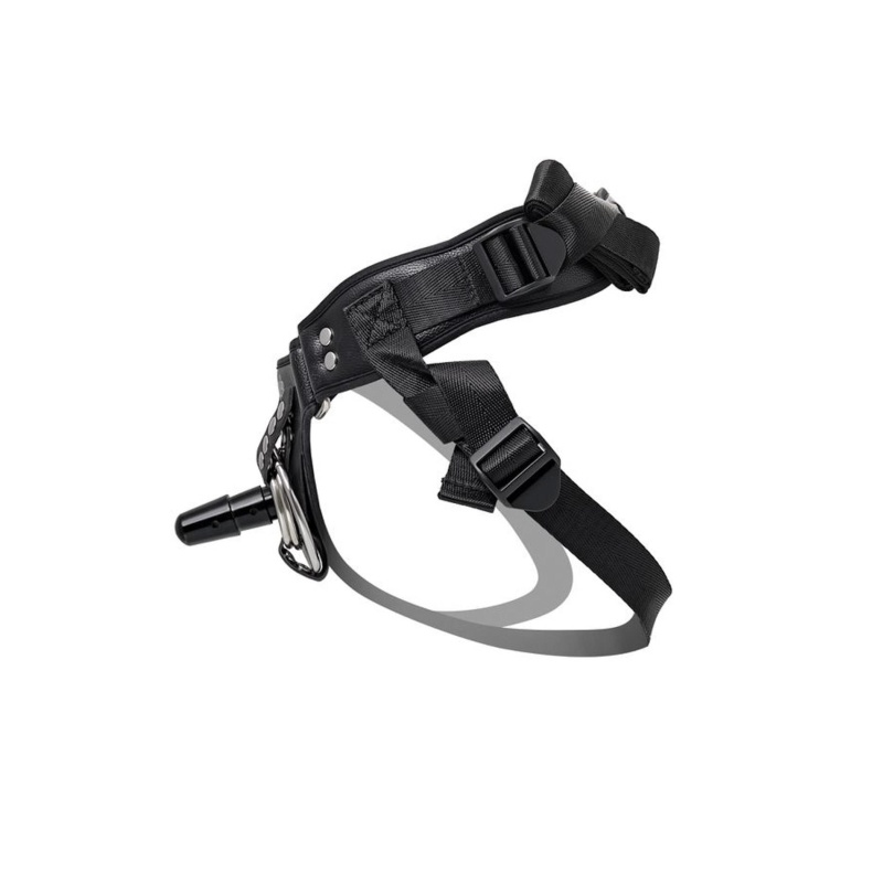 Uprząż strap-on dla kobiet RealStick CALIBER - mocowanie Vac-u-lock i pierścień O, regulacja obwodu talii do 146 cm - 3