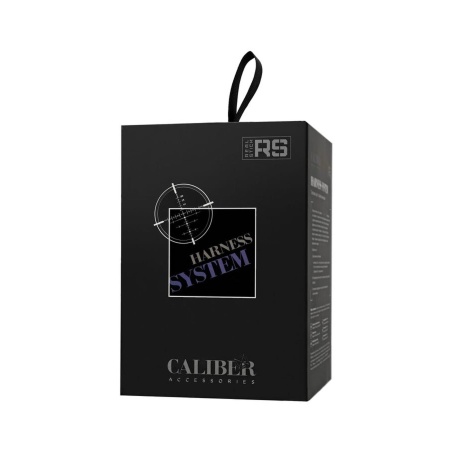 Uprząż strap-on dla kobiet RealStick CALIBER - mocowanie Vac-u-lock i pierścień O, regulacja obwodu talii do 146 cm - 9
