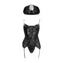 Police Costume - S/M - Black - 1