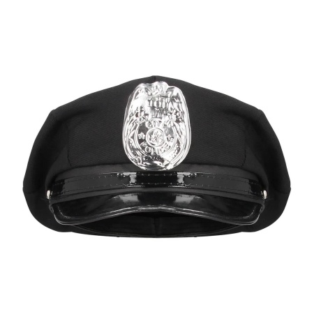 Police Costume - S/M - Black - 3
