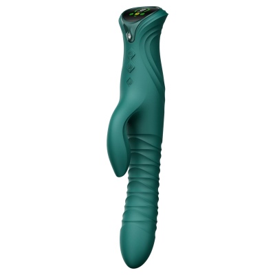 Wibrator Mose 2 z technologią PowerThrust i podgrzewaniem – 25,8 cm - 1