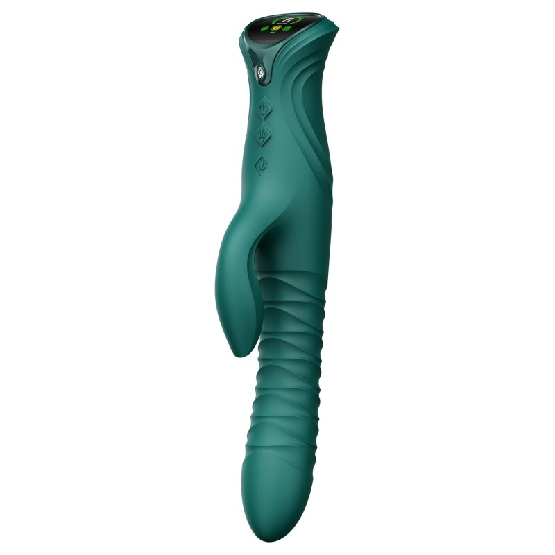 Wibrator Mose 2 z technologią PowerThrust i podgrzewaniem – 25,8 cm - 1