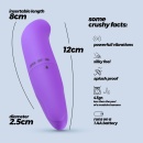 Wibrator G-Finder Mini fioletowy 8 cm - 6