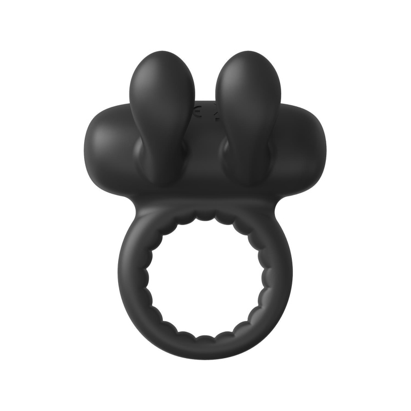 Pierścień wibracyjny na penisa RAMROD RABBIT - 10 trybów, długość 6,8 cm, szerokość 3,5-5,5 cm - 4