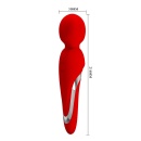 Różdżka masująca Walter z 7 funkcjami wibracji i 5 poziomami, 21,6 cm - 4