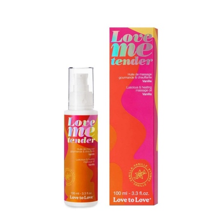 LOVE ME TENDER - MASSAGE OIL - VANILLA 100ML / 3.3FL.OZ. - 1