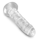 Realistyczny Dildo Clear 6 z Przyssawką TPE 17,8 cm - 5