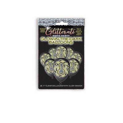 Glitterati Disco Glow Balloons - 1