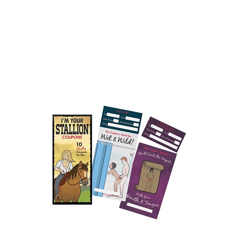 IM YOUR STALLION COUPONS - 1